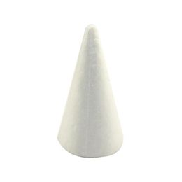 CCINEE 18PCS Lot 24cm Natural White Styrofoam Cone Style for Christmas Tree DIY Crafts188r