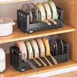 Kitchen Storage U-shaped Dish Drainer Multifunctional Pot Holder Adjustment Baskets Vertical Rack