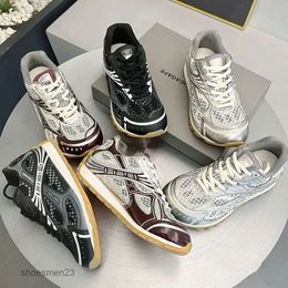 Sneakers Mens Botttega Orbit Shoes Venetta Fashion Women Designer Sneaker Online Same Casual Shoe Silver Versatile 2023 New Grid Sports