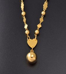WholeNew Marshall Pendant Ball Beads Necklaces for Women Gold Colour Guam Micronesia Chuuk Pohnpei Jewellery Gifts 16270694852925529658