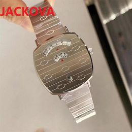 5A Quality Fashion 35mm Women Watch Quartz Movement Rose Gold Black Silver Wristwatches 316L Stainless Steel Montre DE Luxe Watche199G