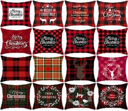 Christmas Pillowcases Merry Christmas Decor For Home Sofa Pillow case Noel Christmas Gifts Navidad Xmas Cristmas Decor2466276