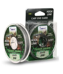 20 m Lead Core Fishing Line 15 Lbs 20Lbs 35Lbs Carp Rig Hook Link Making Sinking Braided wire Fishing Accessories 20209826976