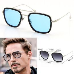 Whole Selling Square shape face FLIGHT Sunglasses Male and Female Fashion Glasses Metal Pilot Adumbral Eyeglasses Classical st219v