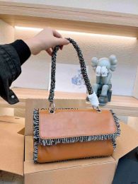 denim tassel luxurious women shoulder bags handbag flap dinner bag designer crossbody bags casual clutch purse