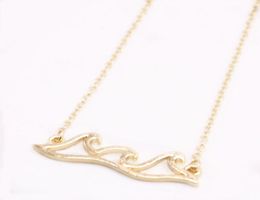 South American style pendant necklace Wave form necklace attractive gifts for women Retail and whole mix2405534