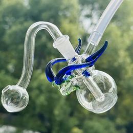 Glass RecyclerDab Rig tornado Water Bong Handmade Hookah Smoking Pipe Borosilicate Material Shisha With 10mm Joint Bowl