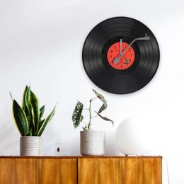 Wall Clocks Record Clock Creative Household Decorative Hanging Stylish Home Music Lover Gifts