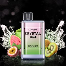 Wholesale Crystal 6000 Puffs Bar Vape 2% Strength 6K Puff Vaper Private Model Disposable Mesh Coil E Cigarette with 10 Flavours