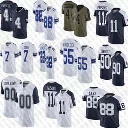 CeeDee Lamb Dak Prescott Micah Parsons Football Jersey Jake Ferguson DaRon Bland Brandin Cooks Trevon Diggs Tony Pollard Michael Gallup Deuce Vaughn Brandon Aubrey