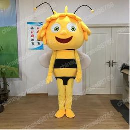 2024 Performance Bee Mascot Costumes Cartoon Carnival Hallowen Performance Unisex Fancy Games Outfit Outdoor Advertising Outfit Suit