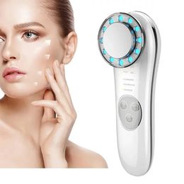 Face Care Devices 7 in 1 Massager EMS Microcurrent Skin Tightening Machine LED Rejuvenation Wrinkle Removal Anti Aging Beauty Device 231213