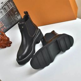 New BEAUBOURG ankle boots Women Fashion Martin Bootss Designer Winter Leather Boot Top Quality With box Size 35-42