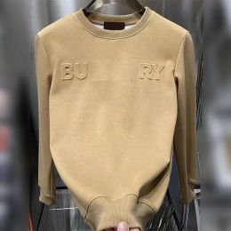 Designer-Herren-Sweatshirt, 3D-Buchstaben, mit Monogramm, Sweatshirts, Pullover für Herren und Damen, Baumwollmischung, langärmelige Hemden, Oberteile, Frühling, Herbst, Damen-Pullover