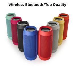 Portable Speakers JHL Charge2 E2 speaker bluetooth speakers Mini Wireless Bluetooth Speaker Portable Outdoor Sports Audio Double Horn Speakers 4 Colors