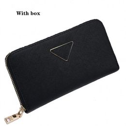 Designers Classic Standard Wallets Box Packaging purse Handbag Credit Card Holder Fashion Men And Women Clutch wristlet walket Wit249P