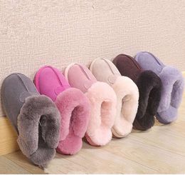 Hot sell Classic design style 5125 Warm slippers goat skin sheepskin snow boots Martin short women keep warm shoes 658