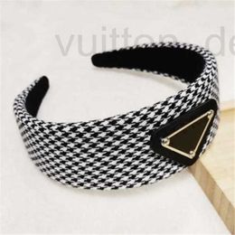 Headbands Designer Brand Luxury Hair Bands for Women Girl Elastic Headband Sports Fitness Head Wrap Jewellery VCD4