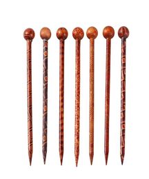 Phenovo 12PCS Printed Pattern Wooden Hair Stick Women Hair Pin Wood Vintage for Wedding Prom Bridal Accessories 13cm6320741