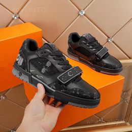 Designer Shoe Men Casual Women Shoes Fashion Luxury Sneakers Sneaker Outdoor Running Trainers High-Quality Printing Mesh Cloth Trainer Vintage Denim 4 Colours 594