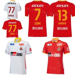 Club Team 23-24 Men Soccer Nagoya Grampus Jersey J1 League 13 FUJII 77 JUNKER 18 MAGAI 7 IZUMI 14 MORISHIMA 2 NOGAMI 17 MORISHITA INAGAKI Football Shirt Kits Uniform