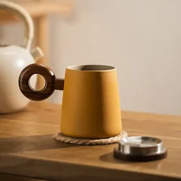 Mugs Travel Funny Tea Cute Espresso Water Aesthetic Personalised Ceramic Ideas Porcelain Handle Tazas De Cafe Drinkware