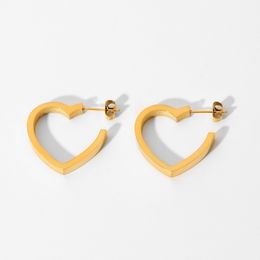 earrings 6 styles option hoops 18k gold plated studs minimalist earings various colours delicate hoops party gift Jewelry women hoop Earrings set gift