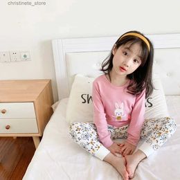 Pajamas Christmas Sleepwear for Boys Girls Kids Pajamas Cotton Suit Autumn Winter Nightwear Children's Clothes Two-piece Set Loungewear R231214