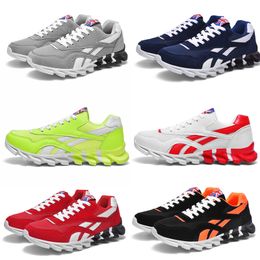 Men Women running shoes Spring and Summer breathable black white Grey blue light Grey Comfortable and Lightweight Outdoor