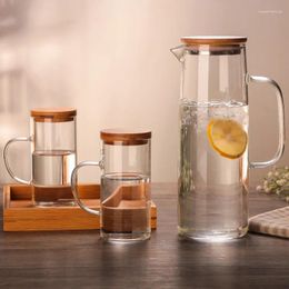 Tumblers Withered Manufacturer's Production And Wholesale Of Glass Cold Water Kettles Tea Kettle Sets G