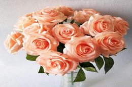 Artificial Blooming Rose Flower Home Garden Decor Party Fake Flowers Wedding Decorations 45cm Multi Colors for Choice7049965