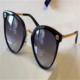 The latest style fashion design sunglasses 1043 big size cat eye Colour matching frame top quality fine print leg protection eyewea311D