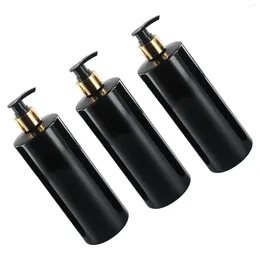 Liquid Soap Dispenser Bathroom Household Products Empty Pump Bottles Press Box 21 X 6 Cm 500ML Black Durable Non-toxic High Quality