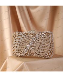 Evening Bags Silver Gold Black Crystal Diamond Beading clutch Purse Women Wedding Party Evening Bag Clutch bags Bolsos chain shoulder bag T231214