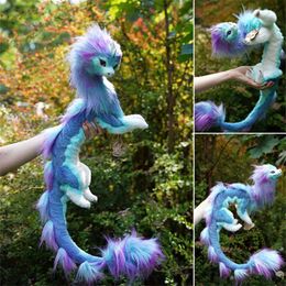 50cm The Last Dragon Plush Toys Mythical Dragon Elves Stuffed Animals Christmas Gift