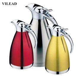 VILEAD 4 Color Coffee Thermos Mug Stainless Steel Grip Teapot Vacuum Flasks Termos Cups Garrafa Termica Water Bottle Y2001072602