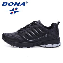 Dress Shoes BONA Most Style Men Running Shoes Outdoor Walking Sneakers Comfortable Athletic Shoes Men For Sport 231213