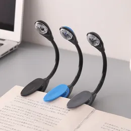 Night Lights Eye Protection Book Light Desktop Clip Reading Adjustable Study Desk Lamp For Travel Bedroom Living Room Bedside