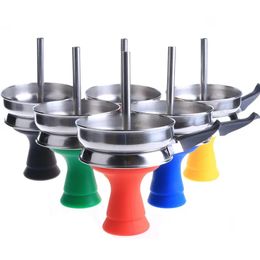 1set, Silicone Bowl With Heat Management Screen For Smoking, Stainless Steel Carbon Partition, Accessories, Household Gadgets