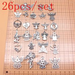 Charms 26pcs/set Angel Accessories For Jewellery Materials Handmade
