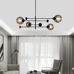 Pendant Lamps Black Iron Wire Cord Holder Adjustable Lights Decorative Hanging Light Cage Kitchen Chandelier Lighting
