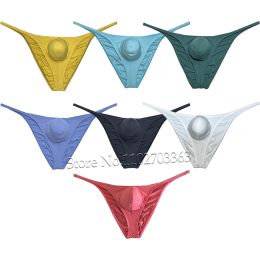 Men Brazilian Bikini Briefs Underwear Jersey Sports Sexy Comfortable Brief Waffle Free Sports Underpants