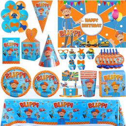 Other Event Party Supplies Bli Ppi Toy English Teacher Theme Birthday Decorative Disposable Tableware Set Background Balloon Banner Baby Shower Gift 231214