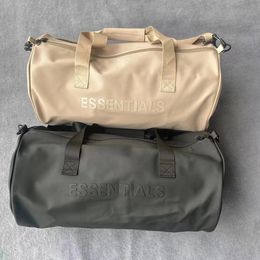 Duffel Bags RTRS Luxury Brand Men's Handheld Travel Bag Black Khaki Large Capacity Shoulder Strap Women's Fitness Handbag Hip Hop 231214
