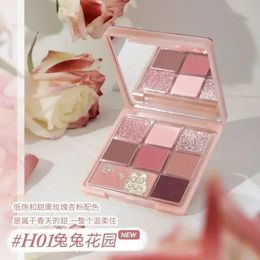 Eye Shadow HOLD LIVE Eyeshadow Palette Long Lasting Easy Colour Face Brightening Delicate Matte Pearlescent Glitter Eyeshadow Makeup Palette 231214