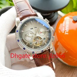 MenWatch Designer watch (PP) fully automatic mechanical movement tourbillon sports leisure sapphire mirror waterproof,oo