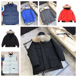 down jacket women mens vest designer coat jackets Winter Bodywarmer Cotton Luxury Puffy Jackets Windbreakers Couples Thickened Warm Coats Custom