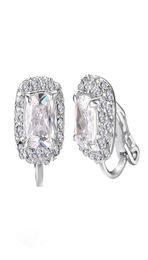 Yoursfs 6 PairsSet Silver Zircon Earclip Earrings Fashion Jewellery 18K Gold Plated Earrings Gift for Woman3541185