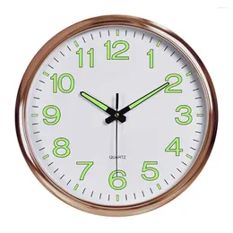 Wall Clocks Clock with Function for Dark Rooms Tick-free Ultra-quiet Easy-to-read Minimalistic Elderly Bedroom