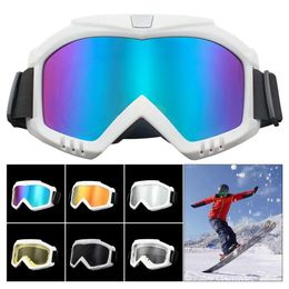 Ski Goggles Skiing Glasses Goggles Outdoor Sports Windproof Kids Eyewear Glasses Ski Goggles Moto Cycling Lens Frame Glasses Sunglasses 231214